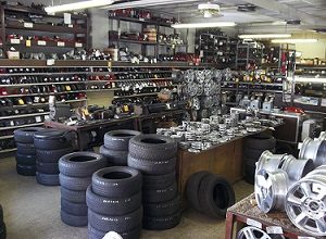 Interior of Pitt Mon Auto Building