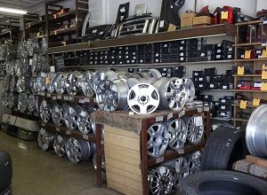 Interior of Pitt Mon Auto Building